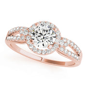 ENGAGEMENT RINGS HALO ROUND - Image 7
