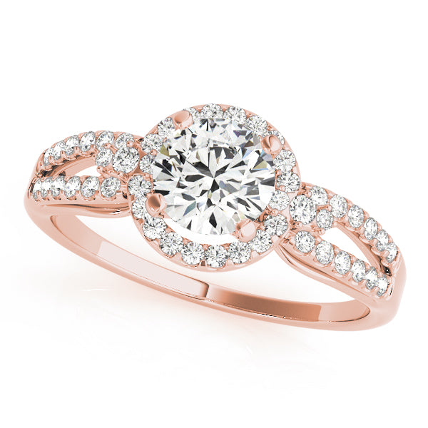 ENGAGEMENT RINGS HALO ROUND - Image 7