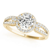ENGAGEMENT RINGS HALO ROUND - Image 5