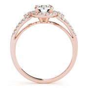 ENGAGEMENT RINGS HALO ROUND - Image 4