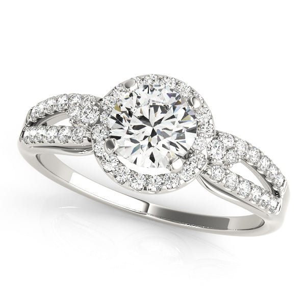 ENGAGEMENT RINGS HALO ROUND - Image 2