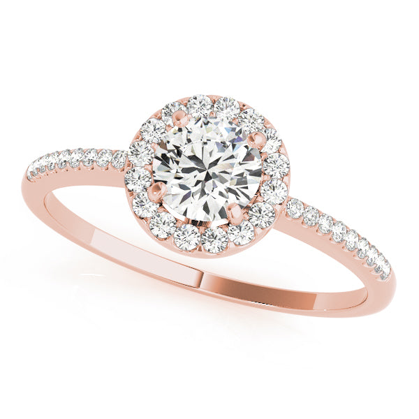 ENGAGEMENT RINGS HALO ROUND - Image 6