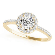 ENGAGEMENT RINGS HALO ROUND - Image 5
