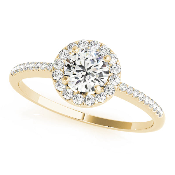 ENGAGEMENT RINGS HALO ROUND - Image 5