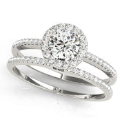 ENGAGEMENT RINGS HALO ROUND - Image 4