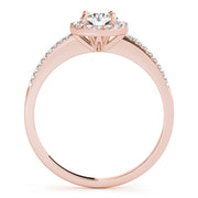ENGAGEMENT RINGS HALO ROUND - Image 8