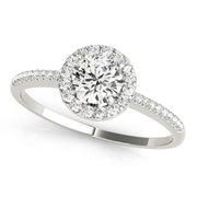 ENGAGEMENT RINGS HALO ROUND - Image 2