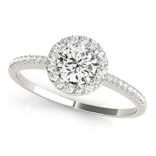 ENGAGEMENT RINGS HALO ROUND - Image 2