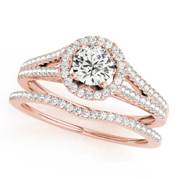 ENGAGEMENT RINGS HALO ROUND - Image 5