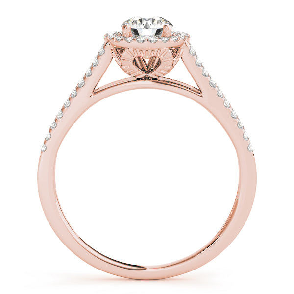 ENGAGEMENT RINGS HALO ROUND - Image 3