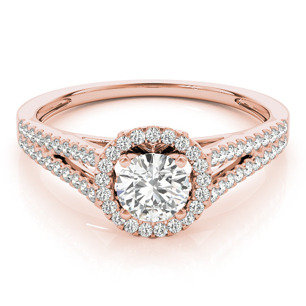 ENGAGEMENT RINGS HALO ROUND - Image 4