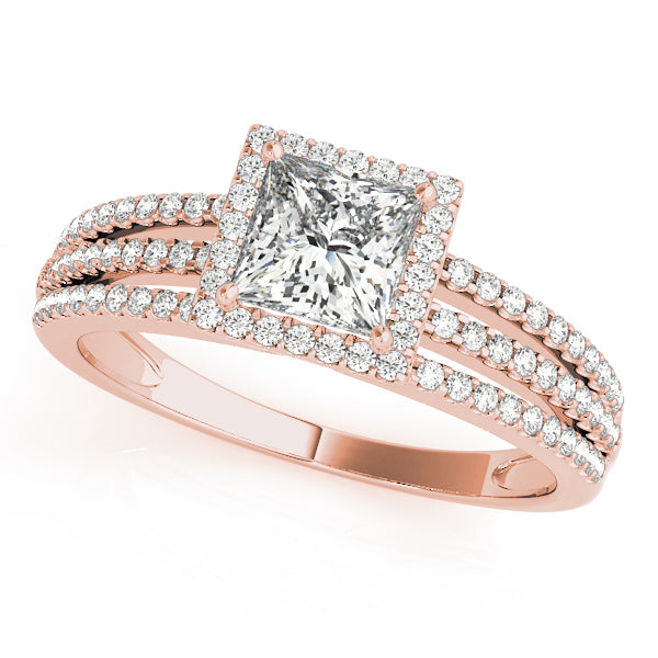 ENGAGEMENT RINGS HALO SQUARE & CUSHION - Image 9