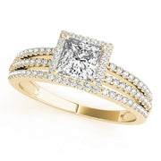ENGAGEMENT RINGS HALO SQUARE & CUSHION - Image 8
