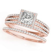 ENGAGEMENT RINGS HALO SQUARE & CUSHION - Image 5