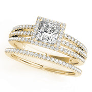 ENGAGEMENT RINGS HALO SQUARE & CUSHION - Image 7