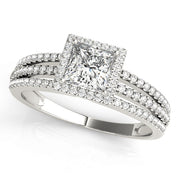 ENGAGEMENT RINGS HALO SQUARE & CUSHION - Image 2