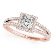 ENGAGEMENT RINGS HALO SQUARE & CUSHION - Image 5