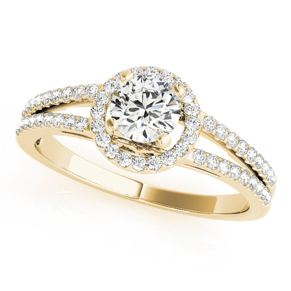 ENGAGEMENT RINGS HALO ROUND - Image 4