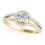 ENGAGEMENT RINGS HALO ROUND - Image 4