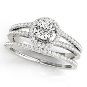 ENGAGEMENT RINGS HALO ROUND - Image 3