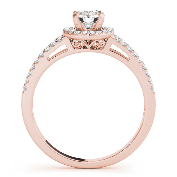 ENGAGEMENT RINGS HALO ROUND - Image 8