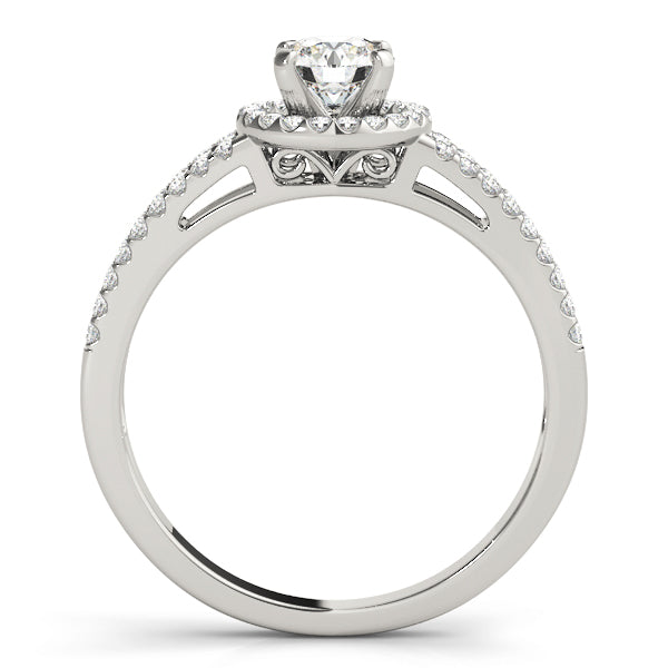 ENGAGEMENT RINGS HALO ROUND - Image 5