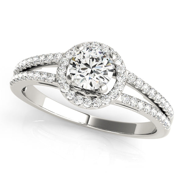 ENGAGEMENT RINGS HALO ROUND - Image 2