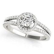 ENGAGEMENT RINGS HALO ROUND - Image 2