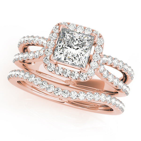 ENGAGEMENT RINGS HALO SQUARE & CUSHION - Image 8