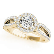 ENGAGEMENT RINGS HALO ROUND - Image 5