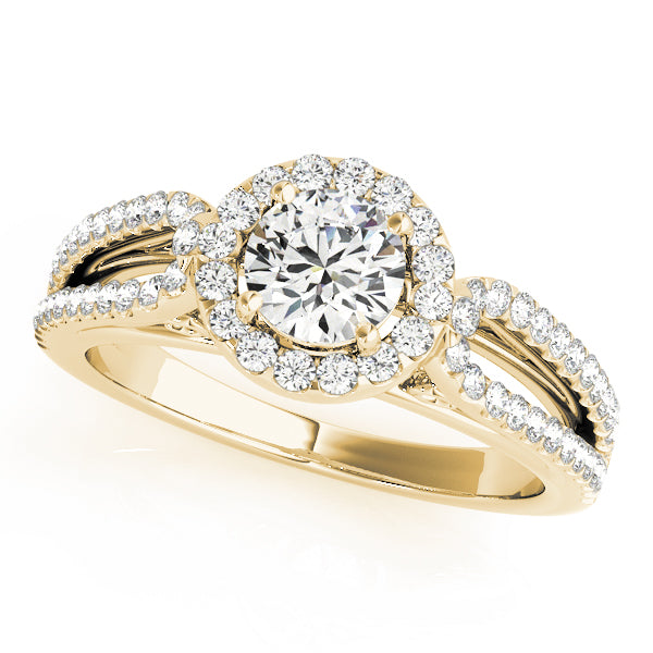 ENGAGEMENT RINGS HALO ROUND - Image 5