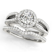 ENGAGEMENT RINGS HALO ROUND - Image 3