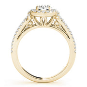 ENGAGEMENT RINGS HALO ROUND - Image 4
