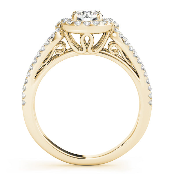 ENGAGEMENT RINGS HALO ROUND - Image 4