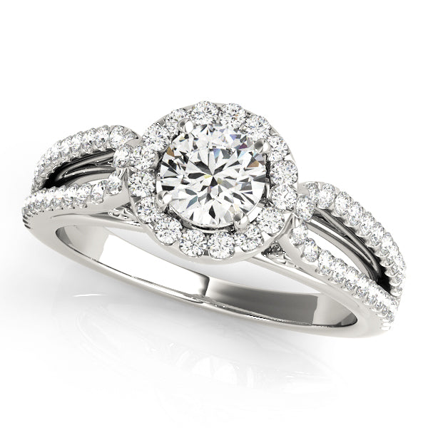 ENGAGEMENT RINGS HALO ROUND - Image 2