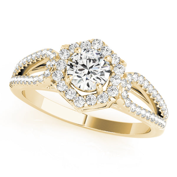 ENGAGEMENT RINGS HALO ROUND - Image 4