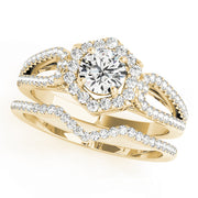ENGAGEMENT RINGS HALO ROUND - Image 5