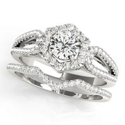 ENGAGEMENT RINGS HALO ROUND - Image 9