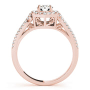 ENGAGEMENT RINGS HALO ROUND - Image 8