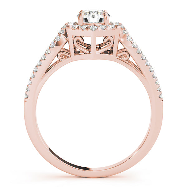 ENGAGEMENT RINGS HALO ROUND - Image 8