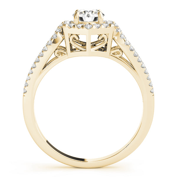 ENGAGEMENT RINGS HALO ROUND - Image 7