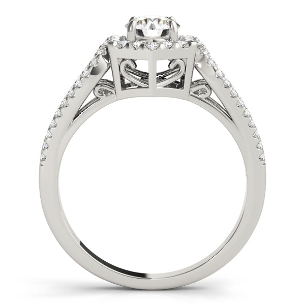 ENGAGEMENT RINGS HALO ROUND - Image 6
