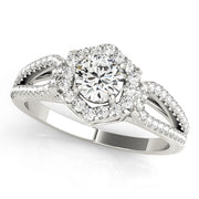 ENGAGEMENT RINGS HALO ROUND - Image 2