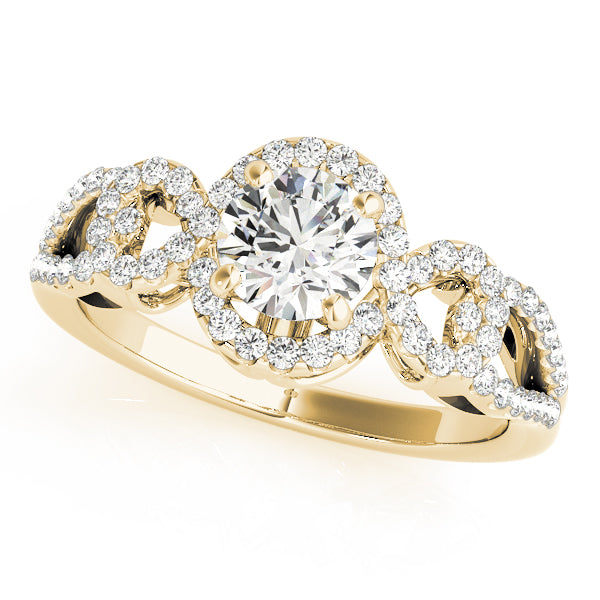 ENGAGEMENT RINGS HALO ROUND - Image 8