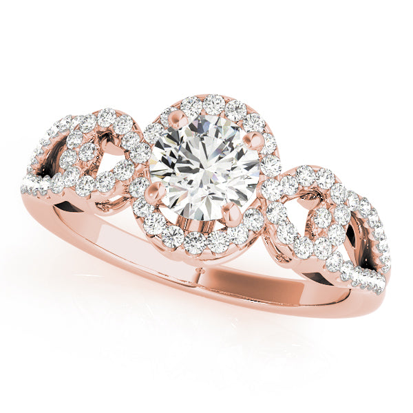 ENGAGEMENT RINGS HALO ROUND - Image 5