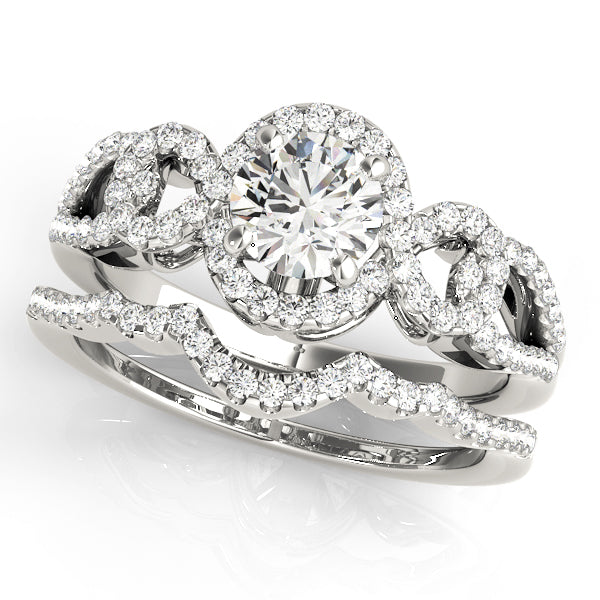 ENGAGEMENT RINGS HALO ROUND - Image 7