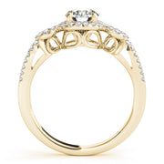 ENGAGEMENT RINGS HALO ROUND - Image 9
