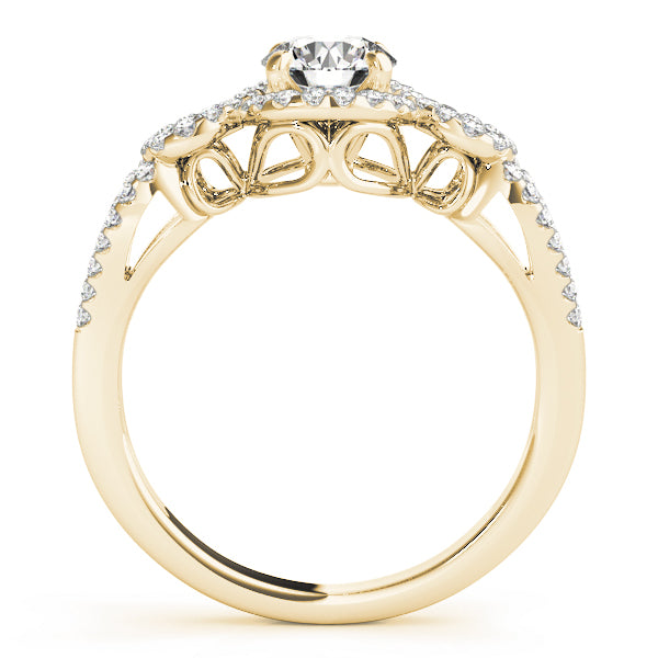 ENGAGEMENT RINGS HALO ROUND - Image 9
