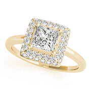 ENGAGEMENT RINGS HALO SQUARE & CUSHION - Image 8