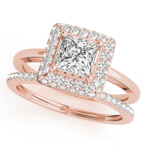 ENGAGEMENT RINGS HALO SQUARE & CUSHION - Image 5